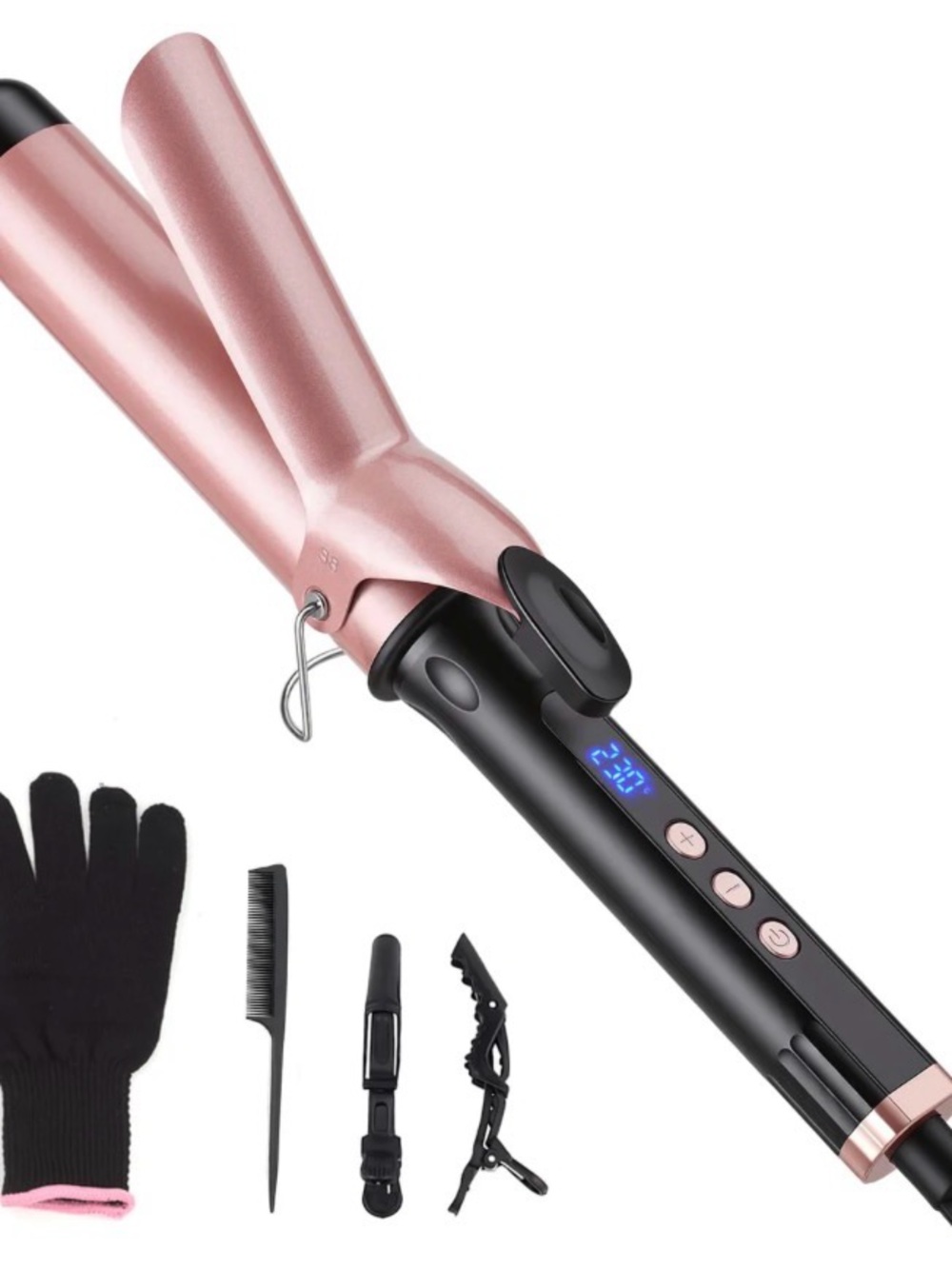 Curling Iron 1 1/2 Inch Large Ceramic Barrel for Long Hair
1.5 Inch Hair Curler